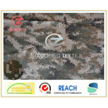 1000d Cordura Army Camouflage Printing PU Coated with Fire Retardent Fabric for Military Uses 350GSM (ZCBP007)